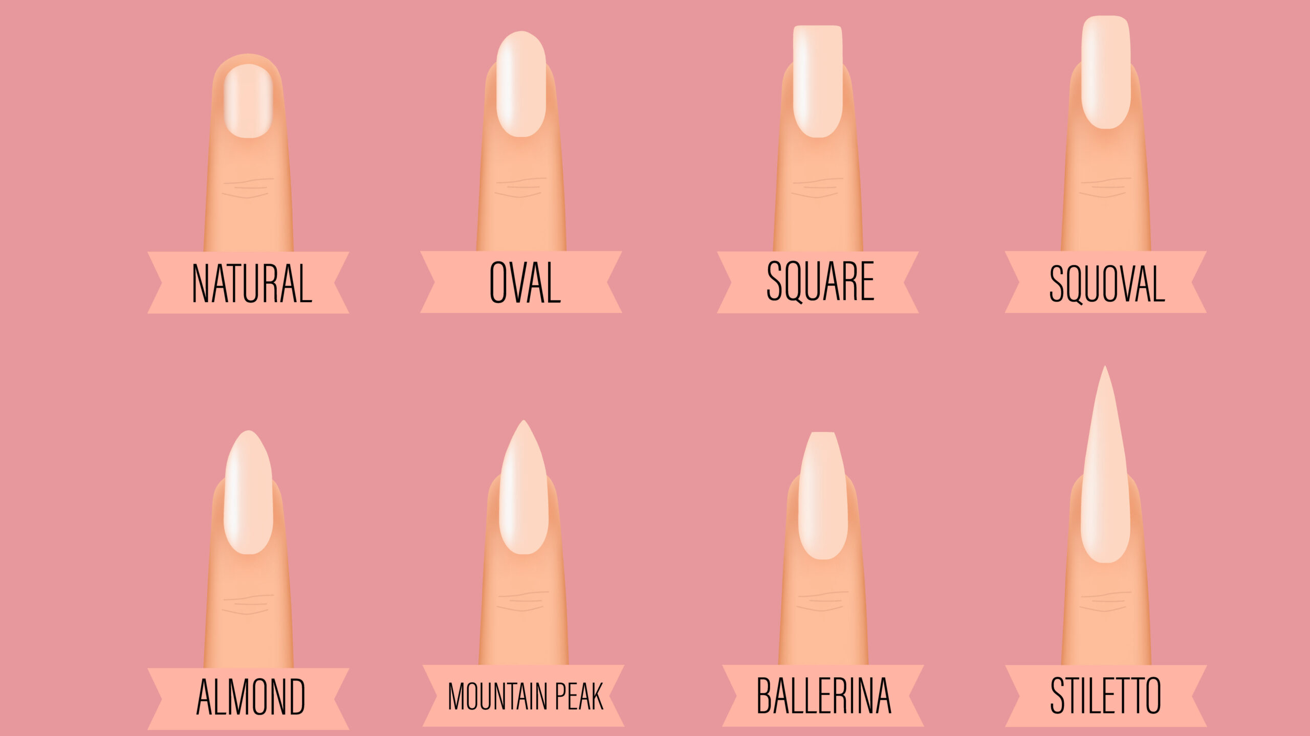 Nail Shapes 101 – Coffin, Stiletto, Almond & More (Which Suits You?)