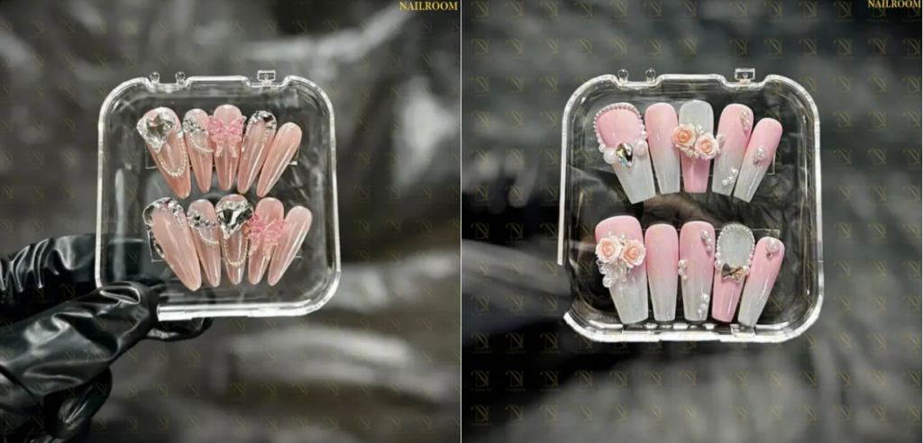 Thiết kế nailbox thủ công sang trọng của DT Nailroom