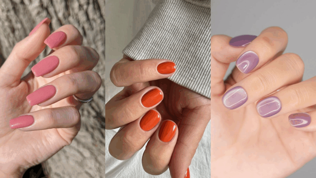 Màu móng tay cho người mệnh Hỏa  