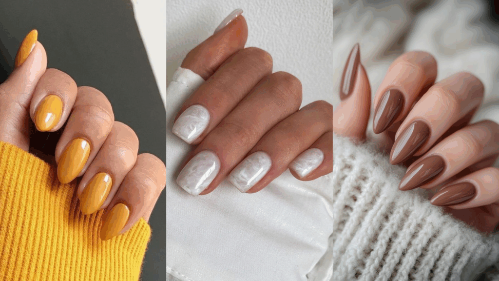 Màu móng tay cho người mệnh Kim 