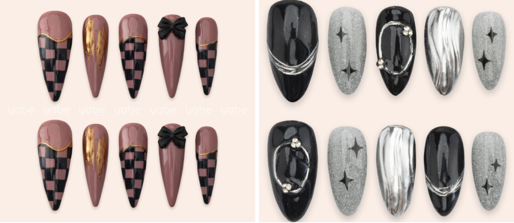 Mẫu nailbox phù hợp với đa số các nàng cung Ma Kết