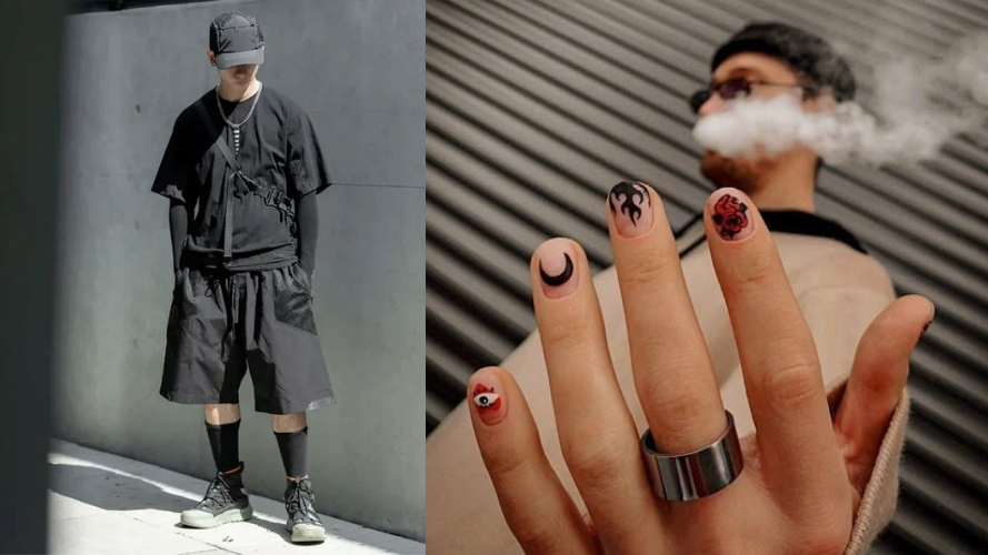 Phối đồ với nailbox cho nam giới