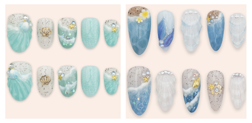 Nailbox tarot “The Ocean's Empress”