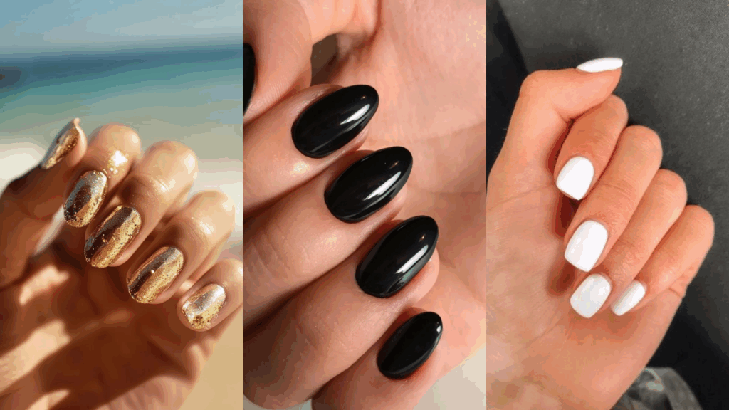 Màu móng tay cho người mệnh Thủy 