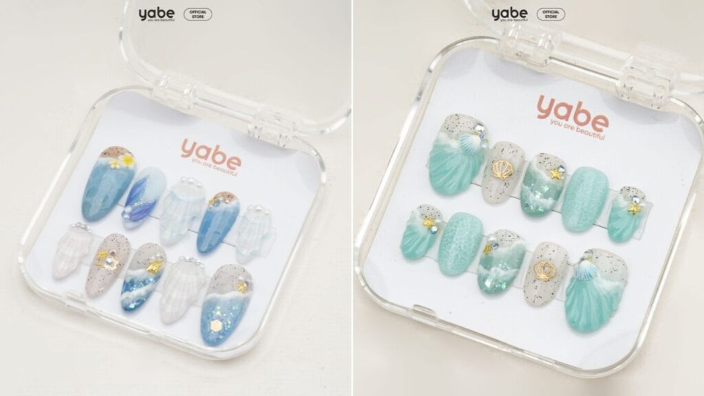 Nail họa tiết biển 