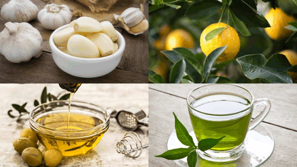 Nguyên liệu tự nhiên giúp móng tay chắc khỏe