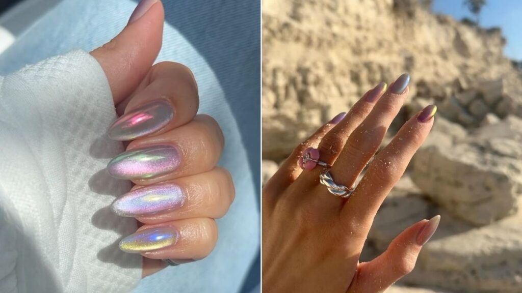 Mẫu móng thủy tinh của Kylie Jenner