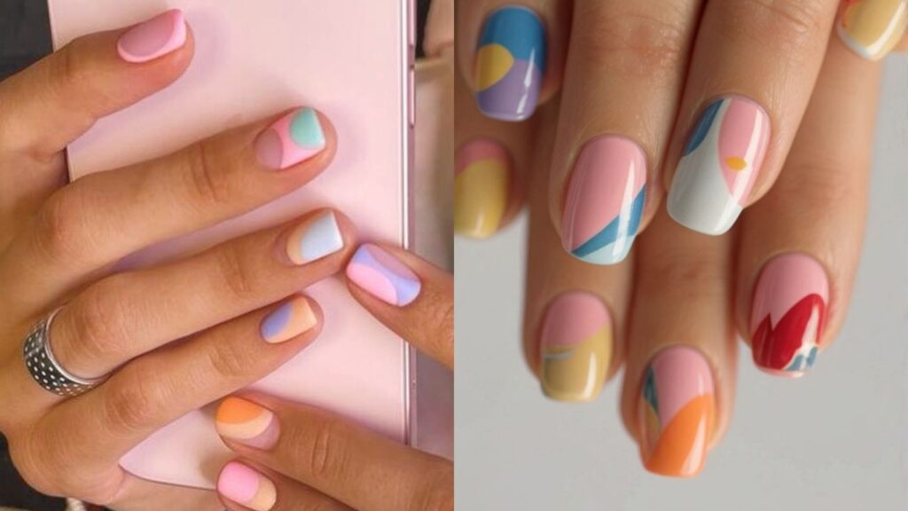 Nail color block