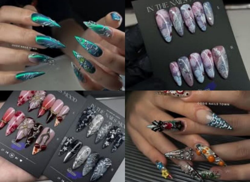 Mua nailbox dài tại Cosie Nails Town