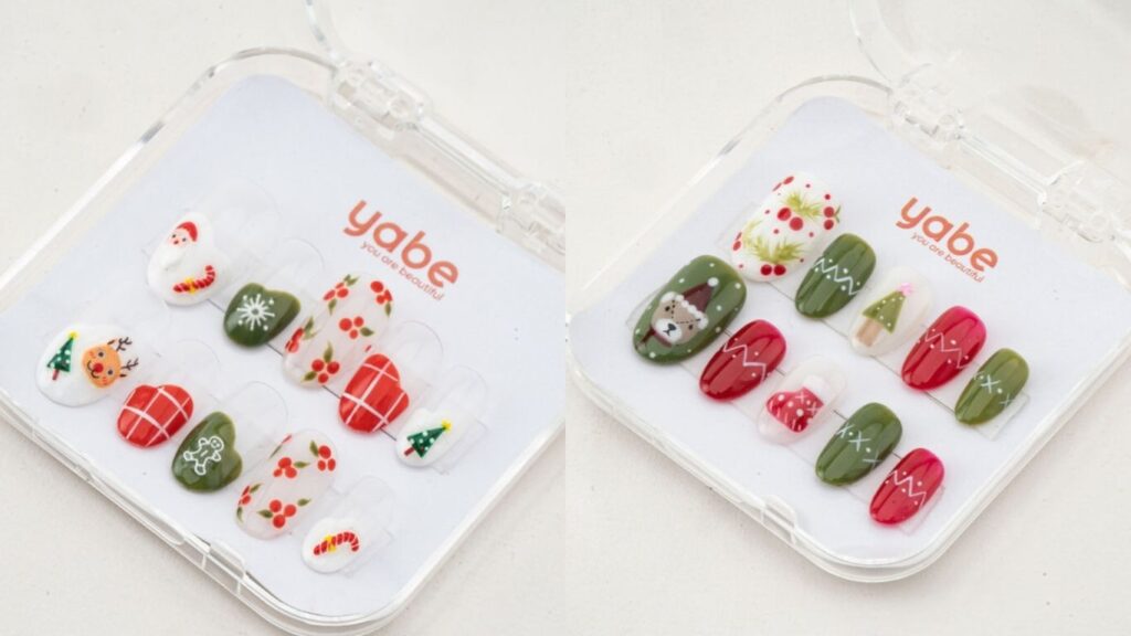 Gợi ý màu móng tay đẹp cho mùa Giáng Sinh