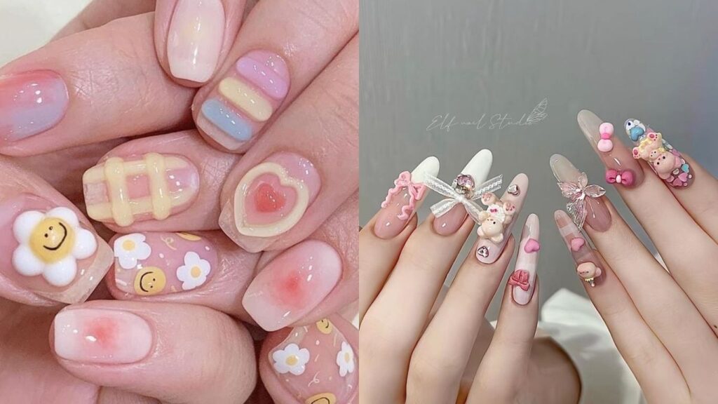 Móng  tay nghệ thuật Harujuku