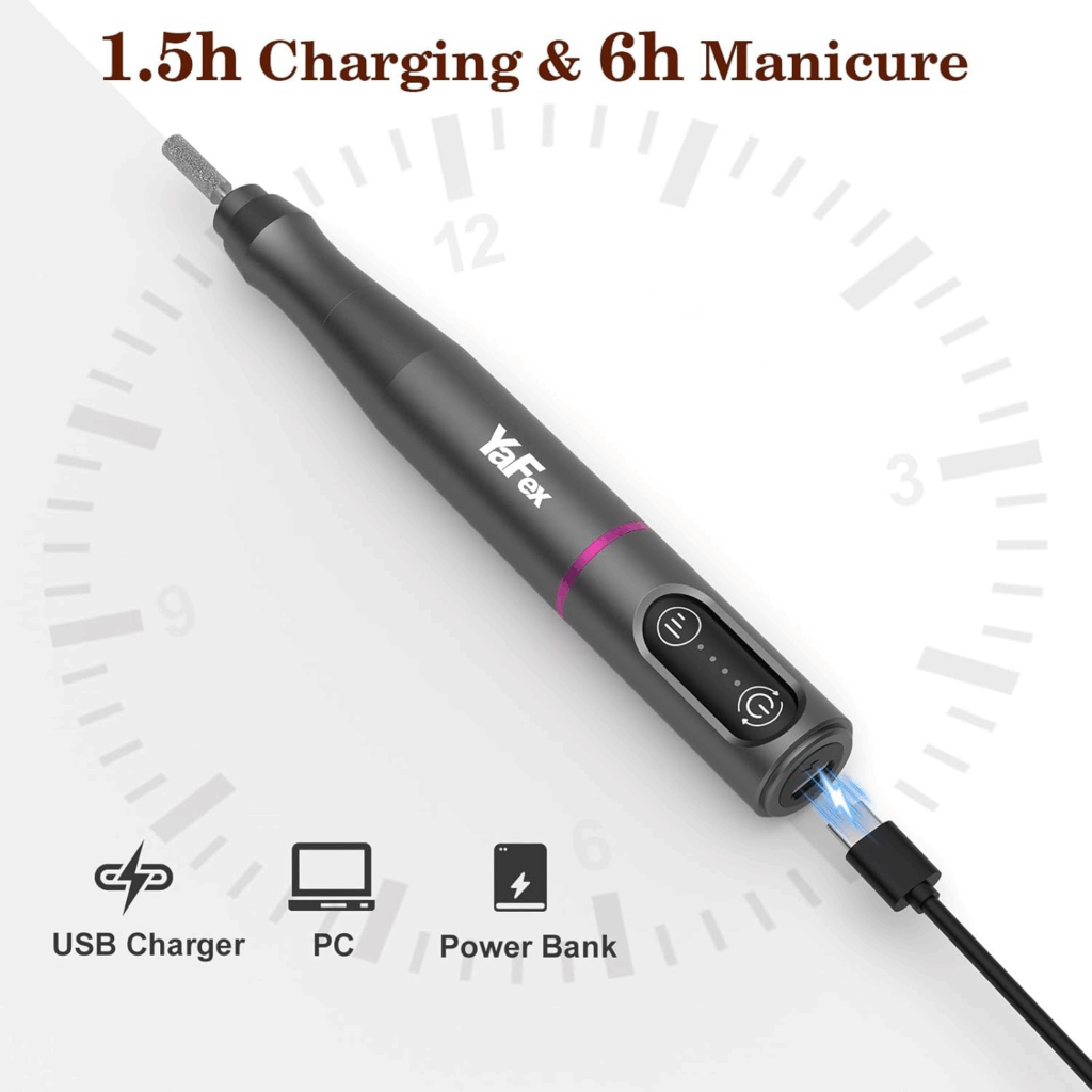 Portable Nail Drills: Compact Power for On-the-Go Manicures