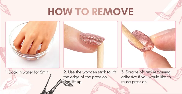 How to Remove Press on Nails?