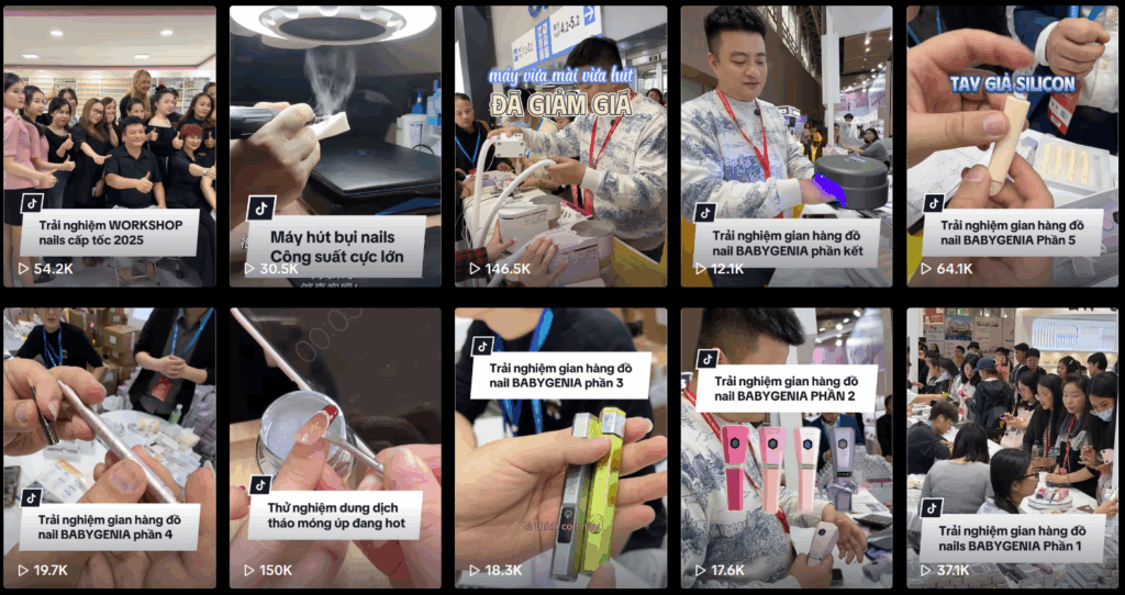 Video trải nghiệm thực tế của KOL ngành nail Angelica Giang Hoàn