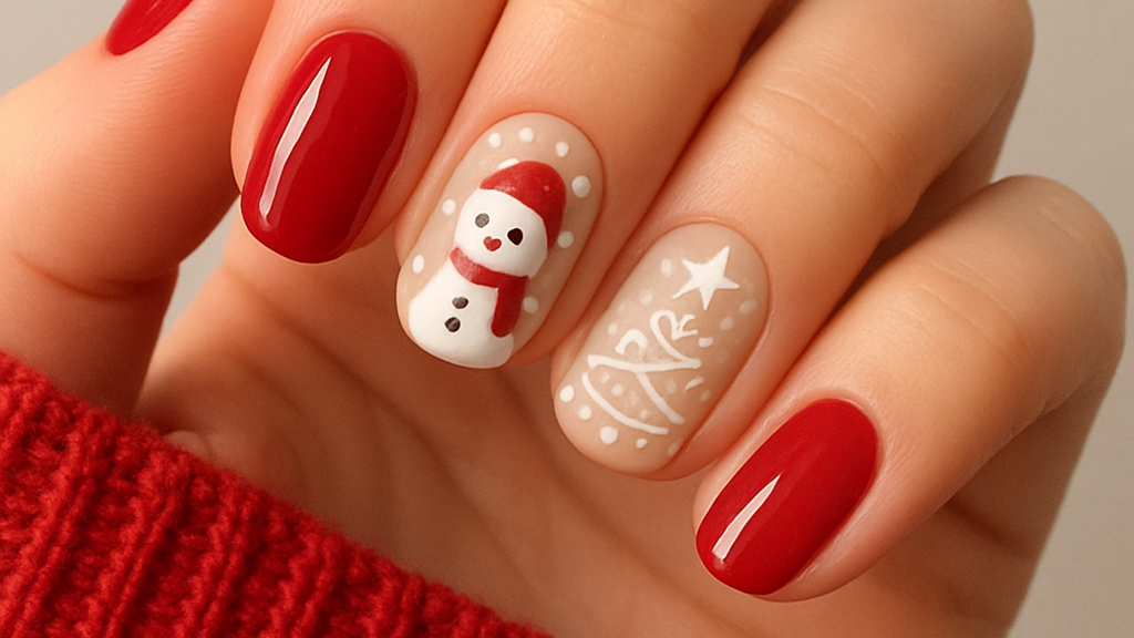 Adorable Christmas Press-On Nails Ideas