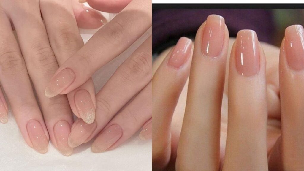 Màu nude cực kì hợp với học sinh, sinh viên