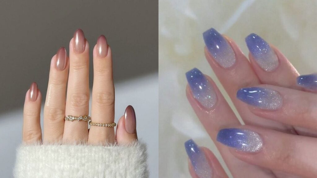 Sơn móng tay đẹp kiểu ombre cuốn hút