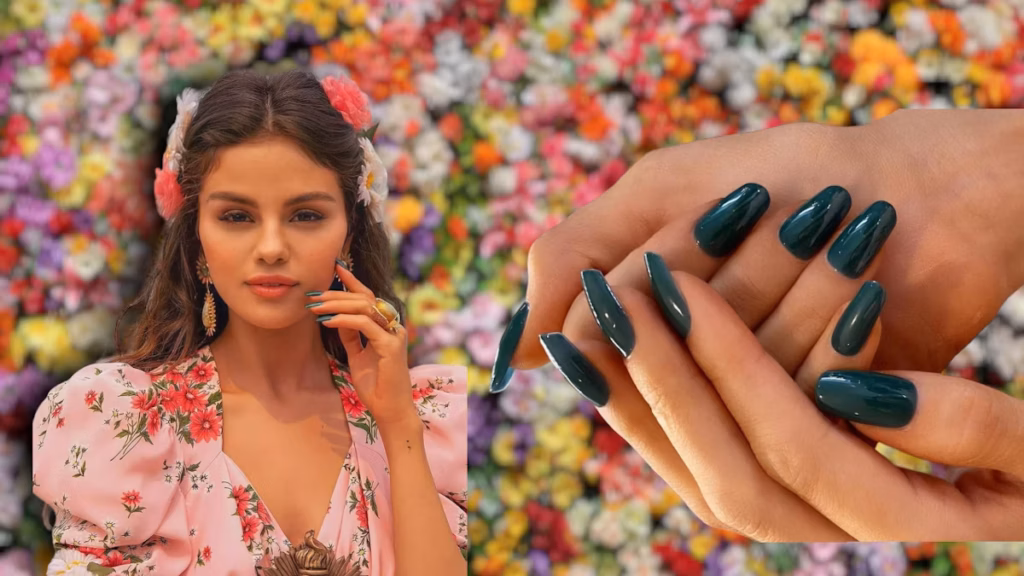 Selena Gomez's Perfect Spring Manicure