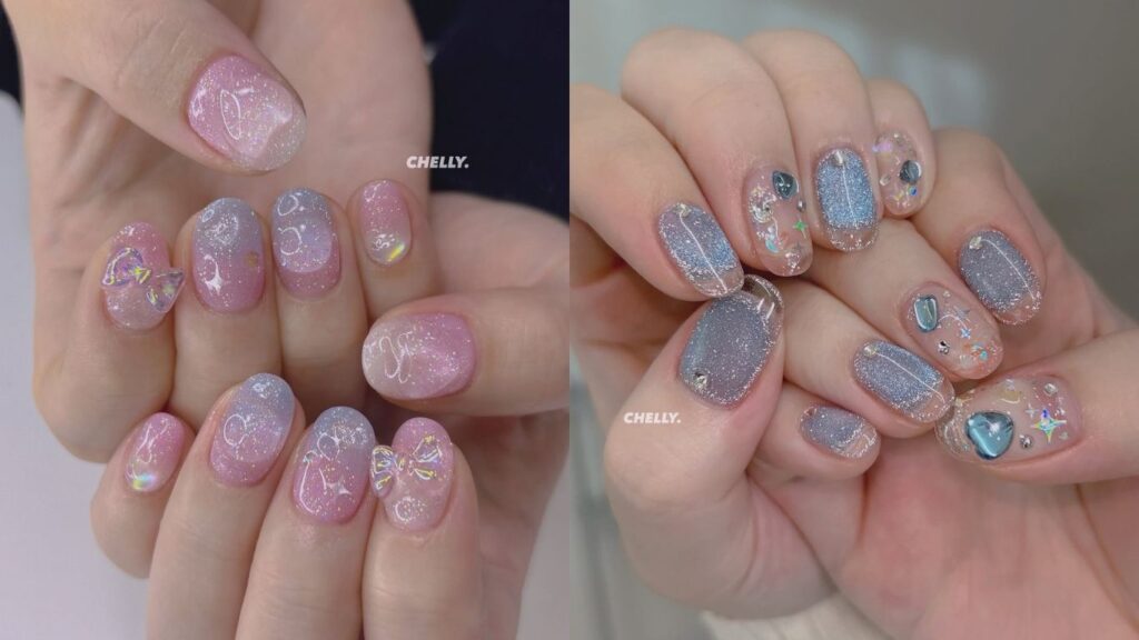 Móng  tay ngắn kiểu Nhật