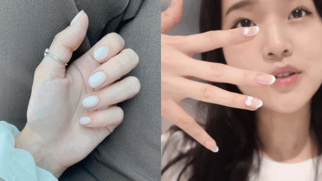 Màu sơn móng tay trắng